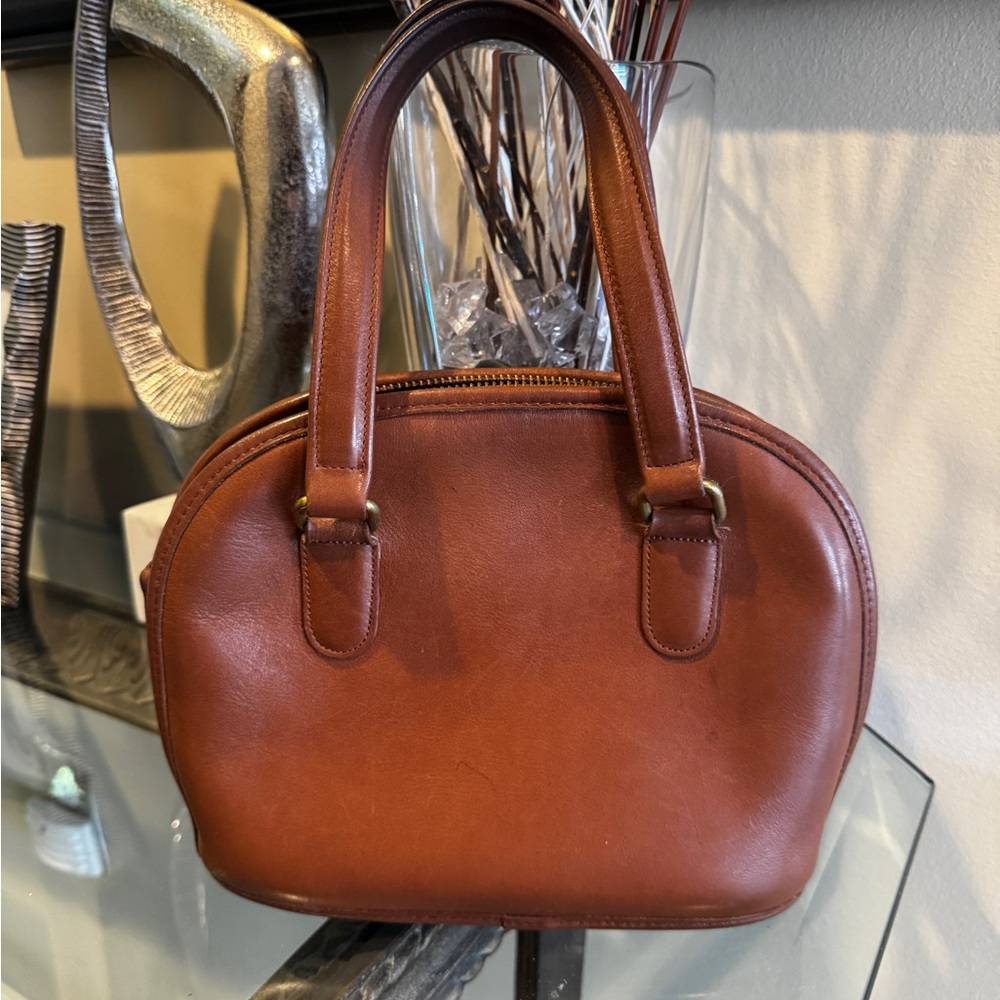 Coach Brown Leather Satchel